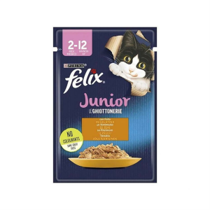 Felix Tavuk Etli Yavru Kedi Yaş Maması 85 Gr