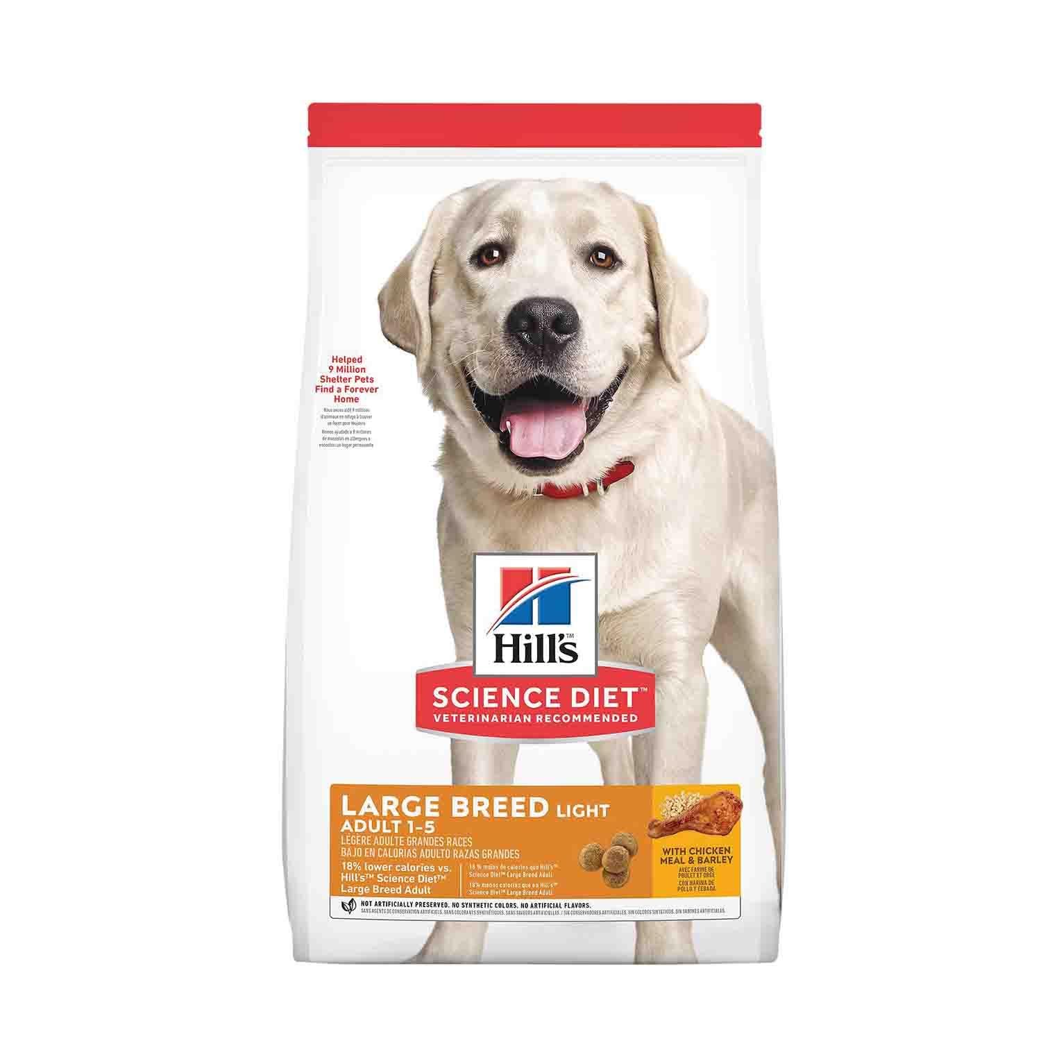 Hills Science Plan Light Büyük Irk Tavuklu Yetişkin Köpek Maması 14 Kg