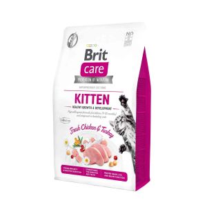 Brit Care Hypo Allergenic Sağlıklı Büyüme İçin Tavuklu Ve Hindili Tahılsız Yavru Kedi Maması 7 kg