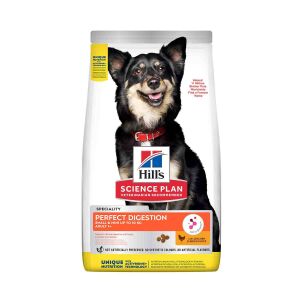 Hills Adult Perfect Digestion Probiyotik İçerikli Sindirim Düzenleyici Küçük Irk Yetişkin Köpek Maması 6 KG