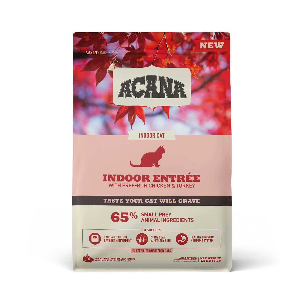 ACANA Indoor Entree Sterilised Yetişkin Kedi Maması 1,8 kg