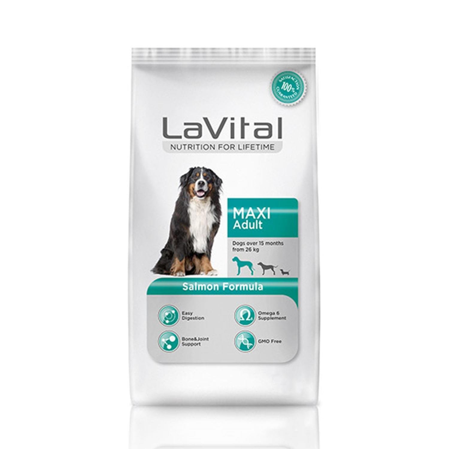 Lavital Maxi Adult Somonlu Büyük Irk Yetişkin Köpek Maması 15kg