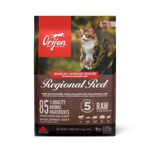 Orijen Regional Red Tahılsız Yetişkin Kedi Maması 5.4 Kg