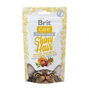 Brit Care Snack Shiny Hair  Kedi Tüy Bakım Ödül Maması 50 G