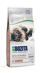 Bozita Indoor Sterilised Tahılsız Geyik Etli Kısırlaştırılmış Yetişkin Kedi Maması 10 KG