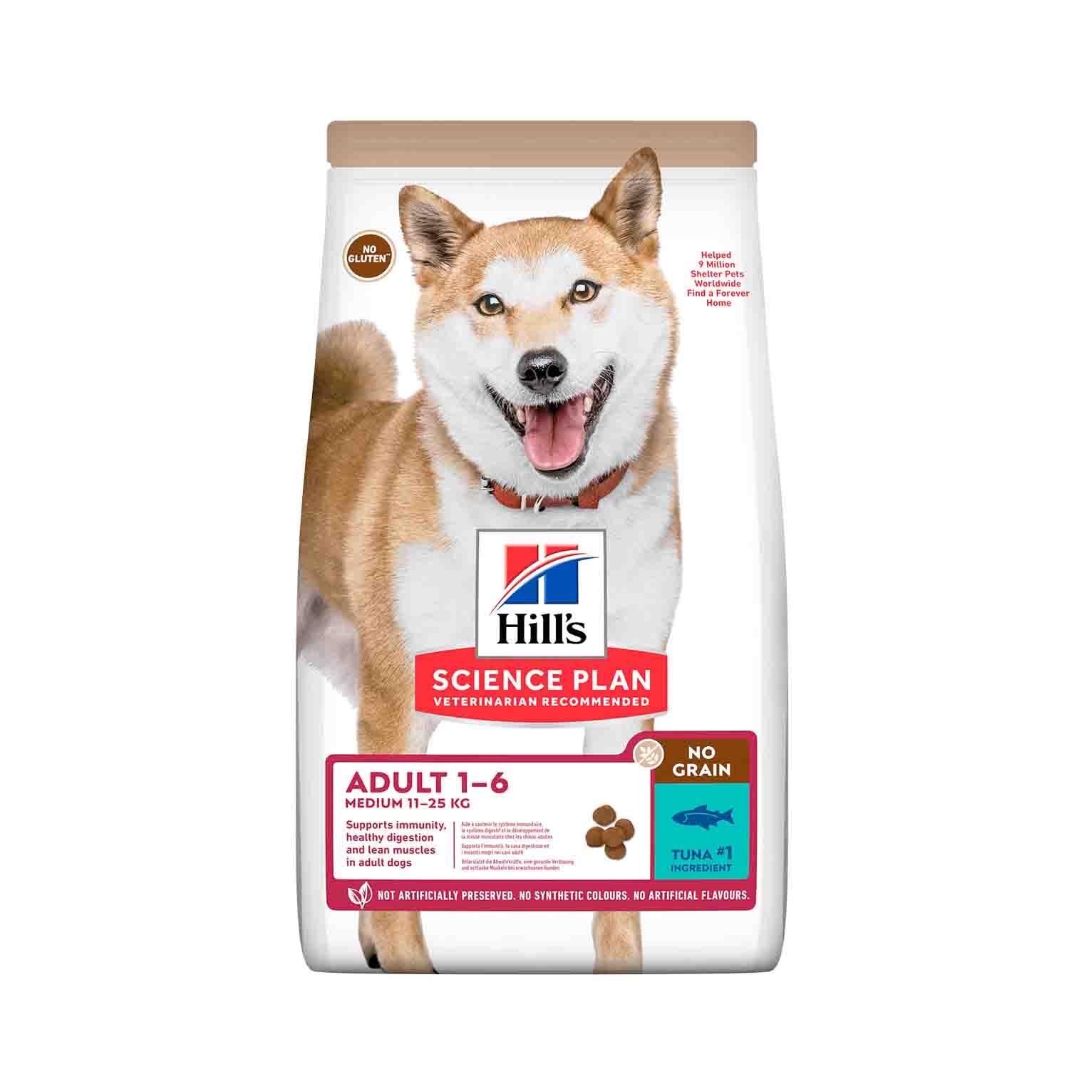 Hills Science Plan Tahılsız Tuna Balıklı Yetişkin Köpek Maması 2.5 Kg