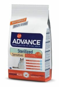 Advance Sterilised Sensitive Somonlu Kısırlaştırılmış Yetişkin Kedi Maması 3 Kg