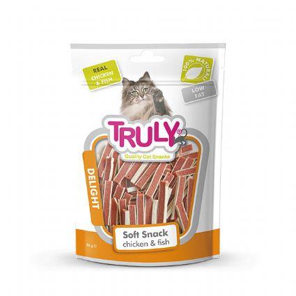 Truly Sandwich Tavuklu Balıklı Kedi Ödülü 50 Gr