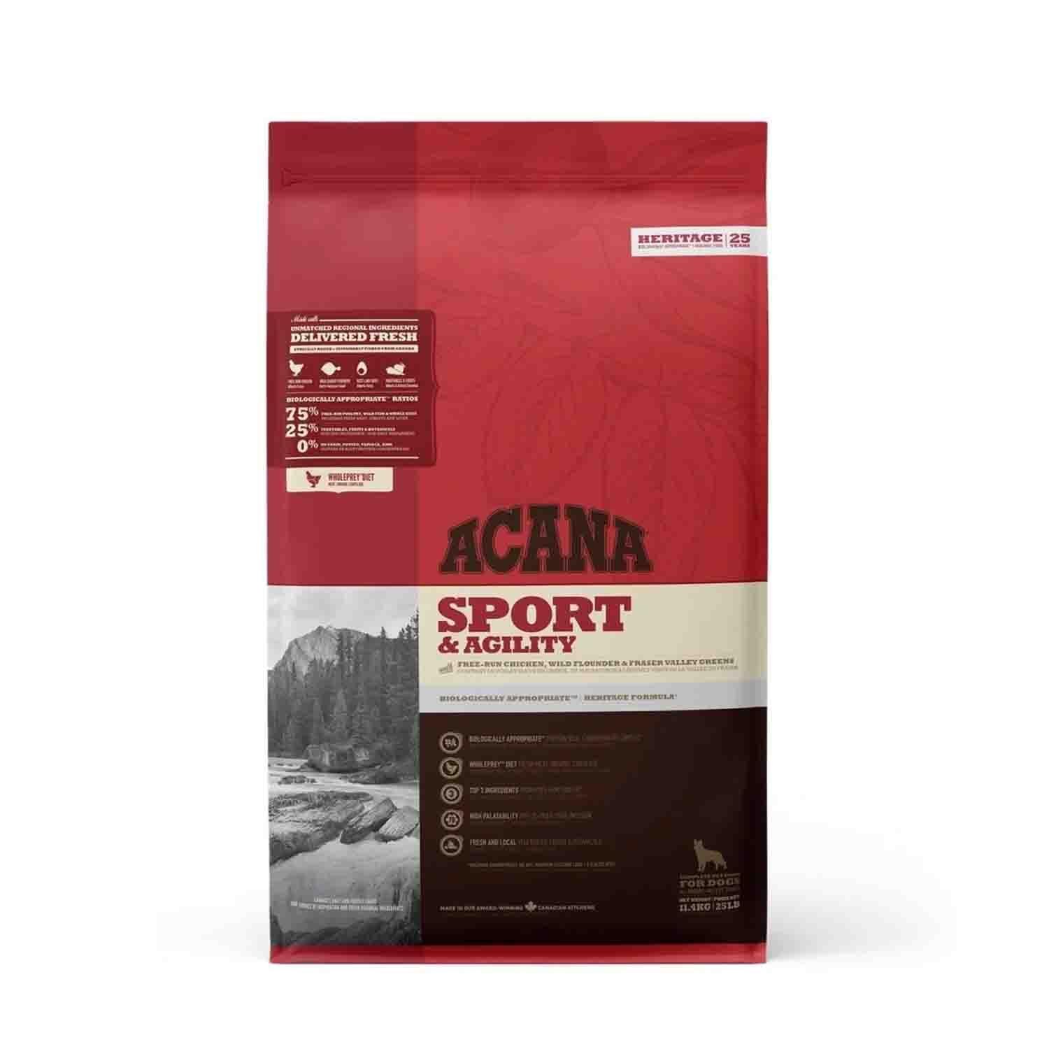 Acana Sport Agılıty Yüksek Performance Yetişkin Köpek Maması 11.4 Kg