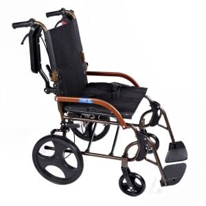 Comfort Plus GK863LABJ-12 Jet Black Transfer Alüminyum Tekerlekli Sandalye