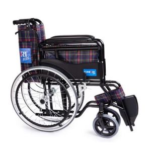 Comfort Plus  Ekose Özellikli manuel Tekerlekli Sandalye