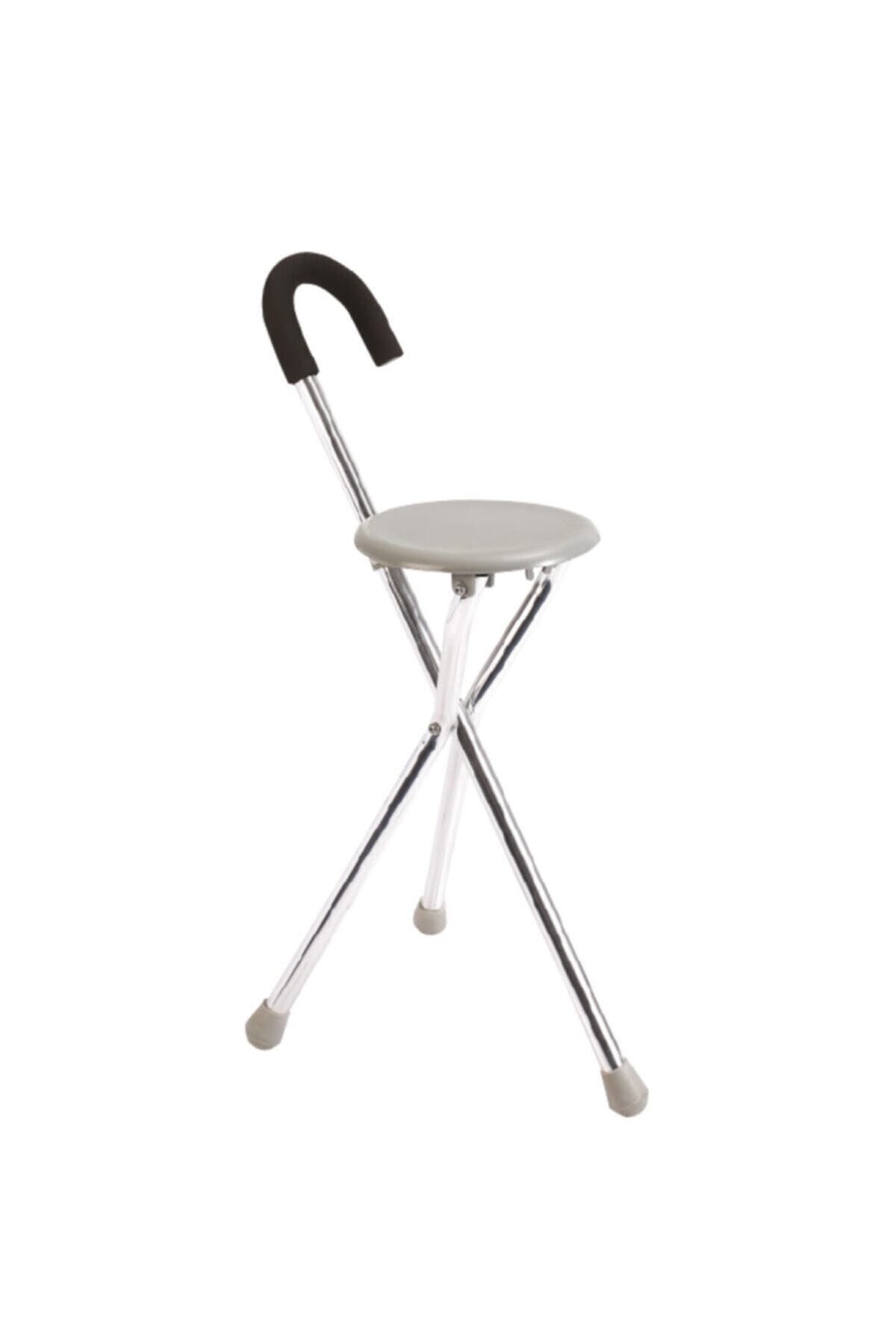 P514 Oturaklı Baston 20 cm genişlik 70/90 kg içindir.