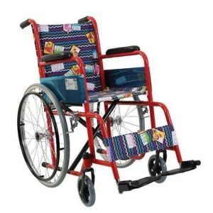 Golfi-2C G100C Pediatrik Çocuk Tekerlekli Sandalye desenli