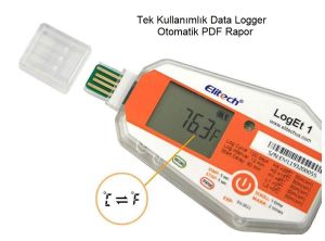 LogEt 1 Tek Kullanımlık Data Logger - Elitech - TK2020
