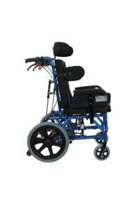 G458 Cerebral Palsy Tekerlekli Sandalye | Yatarlı, Tiltli, Katlanabilir, 100 Kg Taşıma