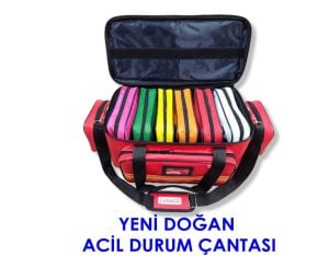 YENİ DOĞAN ACİL DURUM ÇANTASI - TK6531 - Kırmızı - CANACIL