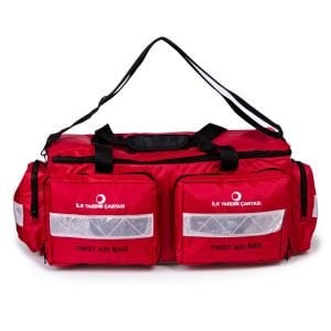 Comfort Plus İlk Yardım Çantası 2 Çepli Büyük Boy Kırmızı orjınal