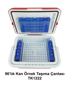 96 lık Güvenlikli Kan Örnek Taşıma Çantası - TK1296