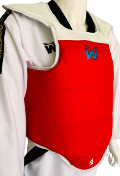 Whiteface Taekwondo Safeguard (Göğüs Koruyucu) Çift Taraflı (mavi-kırmızı)