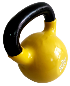 WHİTEFACE KETTLEBELL(ÇAYDANLIK TİPİ DAMBIL) 28 KG (SARI-SİYAH)