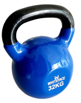 WHİTEFACE KETTLEBELL(ÇAYDANLIK TİPİ DAMBIL) 32KG (MAVİ-SİYAH)