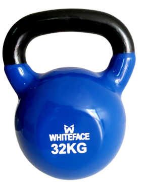 WHİTEFACE KETTLEBELL(ÇAYDANLIK TİPİ DAMBIL) 32KG (MAVİ-SİYAH)