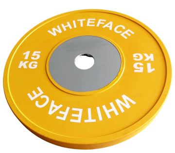 WHİTEFACE OLİMPİK HALTER PLAKASI (DİSK) 15KG (SARI)