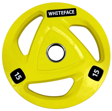Whiteface Halter Ağırlık Plakası 15KG (SARI)