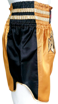 Whiteface Muay Thai Elite Şort (Gold-Siyah)