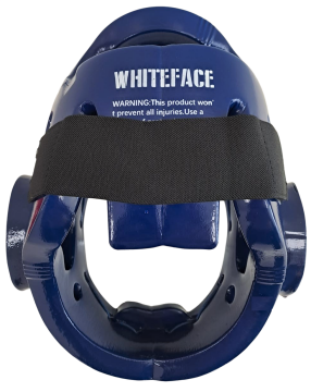 Whiteface Taekwondo Camlı Mantar Kask (Mavi)