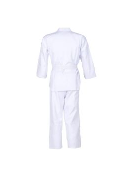Whiteface Taekwondo Elbisesi Beyaz Yaka Fitilli