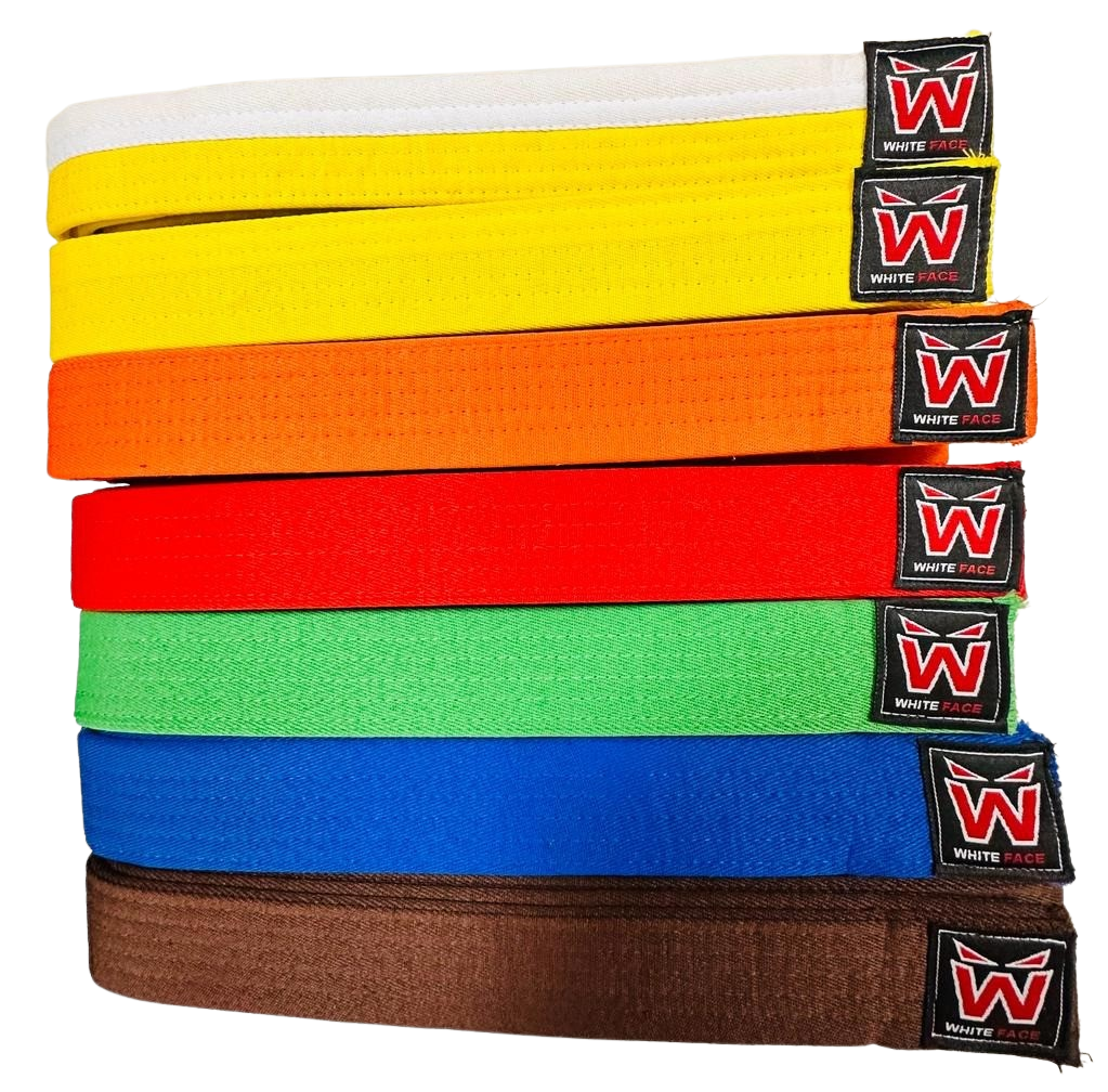 Whiteface Judo Ve Karate Kuşakları (Farklı Renklerde)