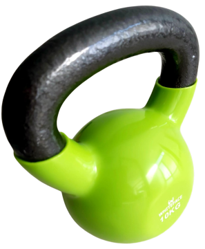 WHİTEFACE KETTLEBELL(ÇAYDANLIK TİPİ DAMBIL)10 KG (YEŞİL-SİYAH)