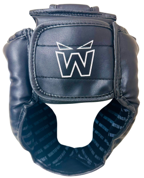 Whiteface Yanak ve Çene Korumalı Boks Kaskı/Muay Thai/Kick Boks Kask (mavi)