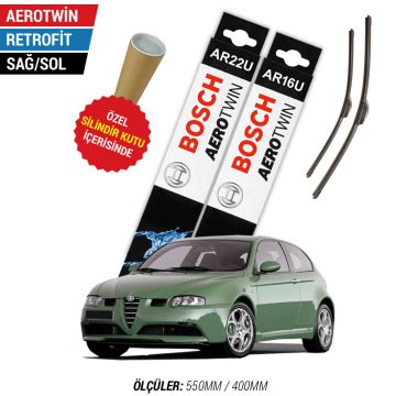 Alfa Romeo 147 Silecek (2000-2005) Bosch Aerotwin Retrofit