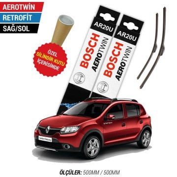 Dacia Sandero Silecek Takımı (2008-2014) Bosch Aerotwin