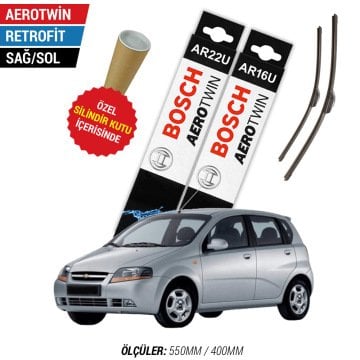 Chevrolet Kalos Silecek Takımı (2005-2009) Bosch Aerotwin