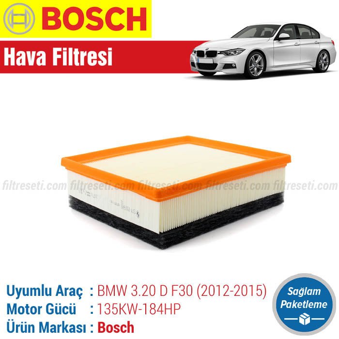 BMW 3.20D F30 Bosch Hava Filtresi (2012-2015)