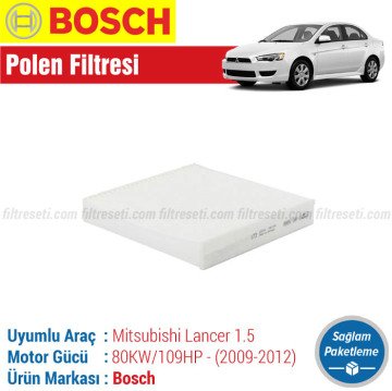 Mitsubishi Lancer 1.5 Bosch Polen Filtresi (2009-2012)