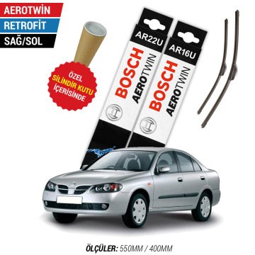 Nissan Almera Silecek Takımı (2000-2006) Bosch Aerotwin