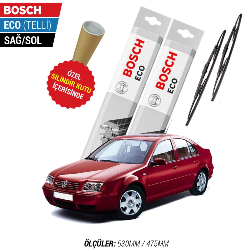 Volkswagen Bora Silecek Takımı (1998-2002) Bosch Eco
