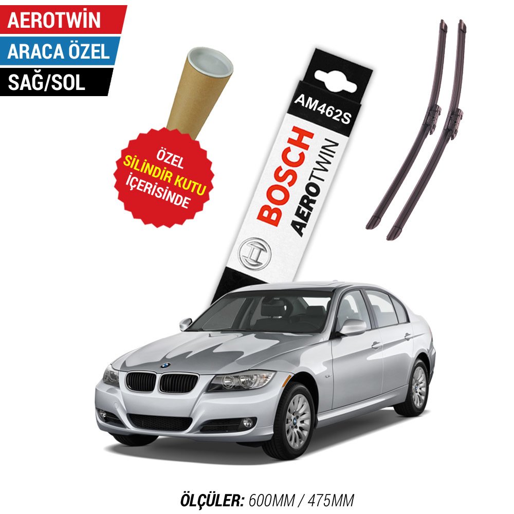 BMW E90 Silecek Takımı (2009-2012) Bosch Aerotwin AM462S