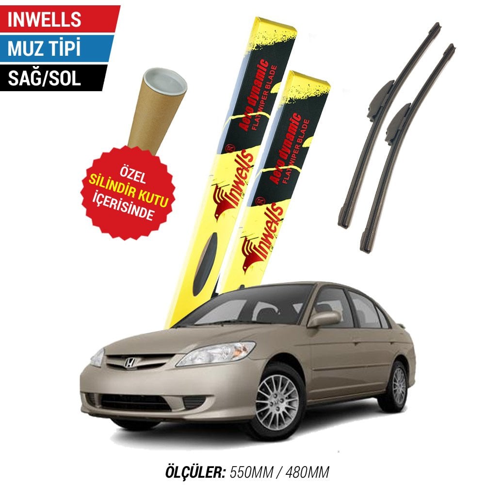 Honda Civic İnwells Muz Silecek (2001-2006)