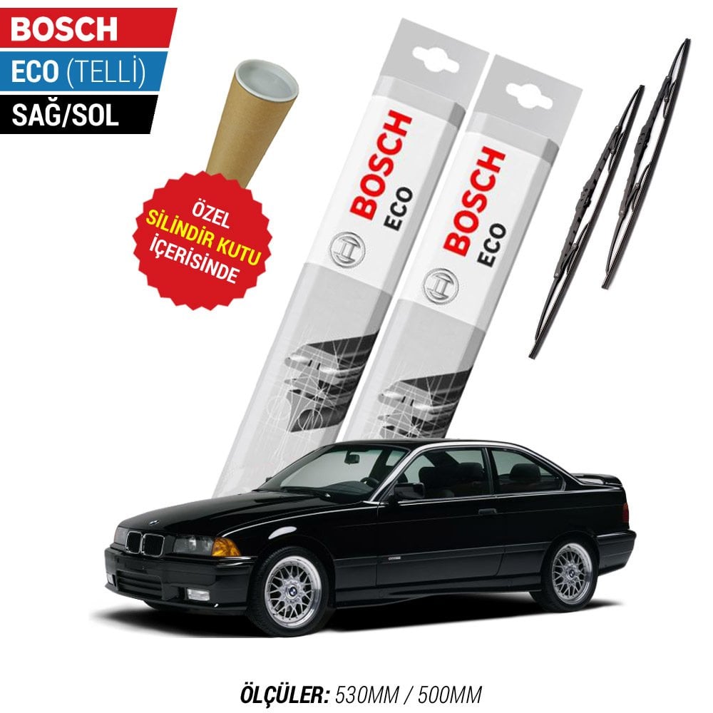 BMW 3 E36 Silecek Takımı (1991-1998) Bosch Eco