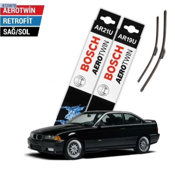 BMW 3 E36 Silecek Takımı (1991-1998) Bosch Aerotwin Retrofit