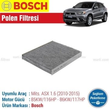 Mitsubishi ASX 1.6 Bosch Karbonlu Polen Filtresi (2010-2015)