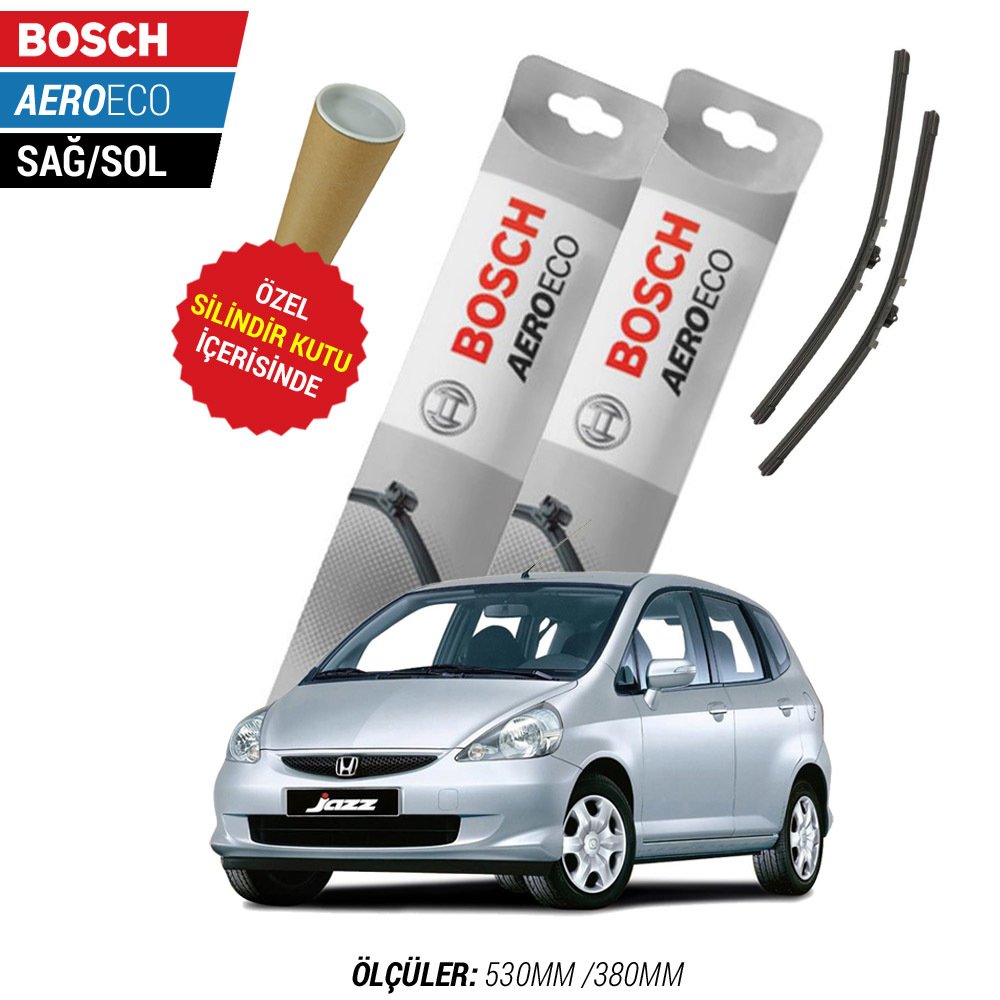 Honda Jazz Muz Silecek (2002-2008) Bosch Aeroeco