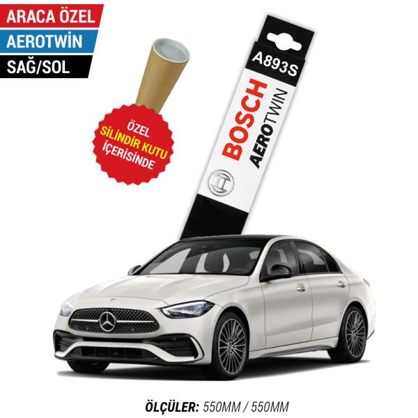 Mercedes C W206 Silecek (2021-2024) Bosch Aerotwin A893S