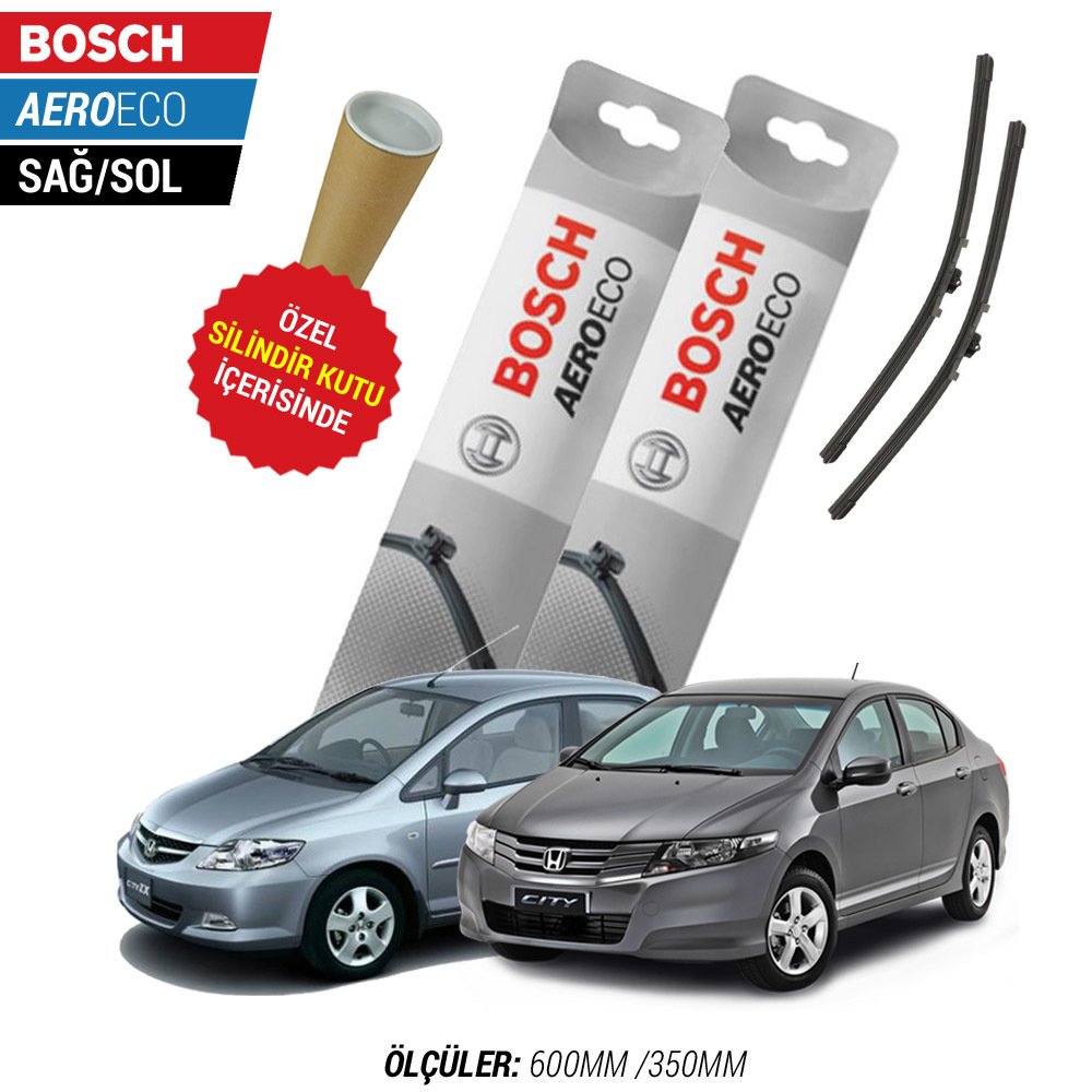 Honda City Muz Silecek (2006-2011) Bosch Aeroeco