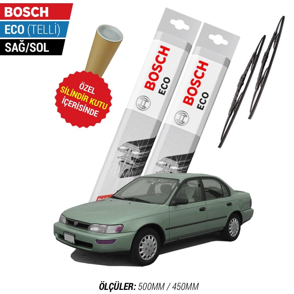 Toyota Corolla Silecek Takımı (1992-2001) Bosch Eco